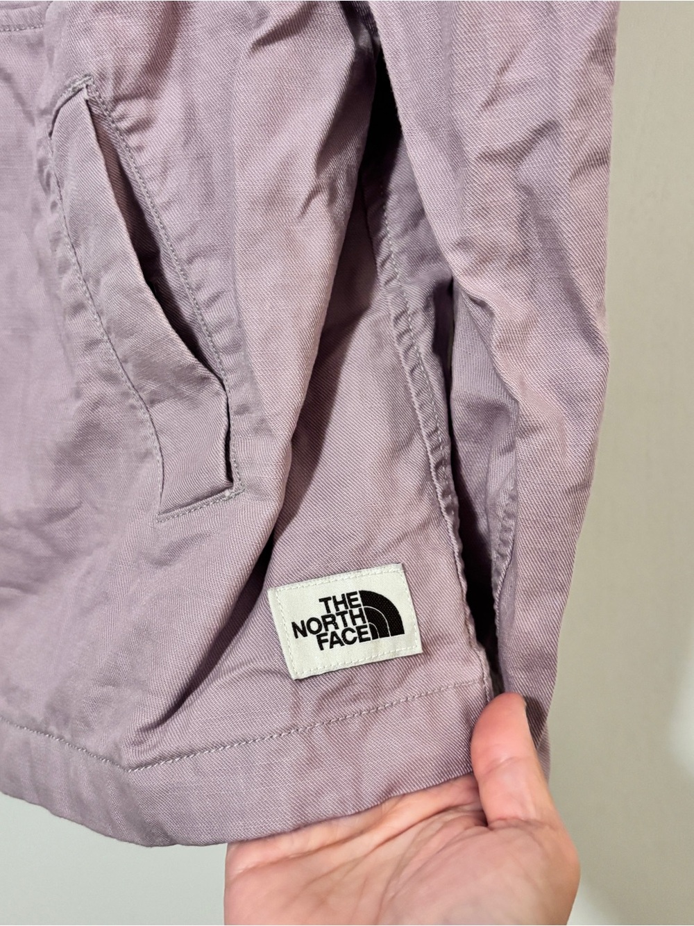 North Face Women Jacket Size L Shipler II Anorak Hoodie Gorpcore Pullover Purple - Picture 2 of 11